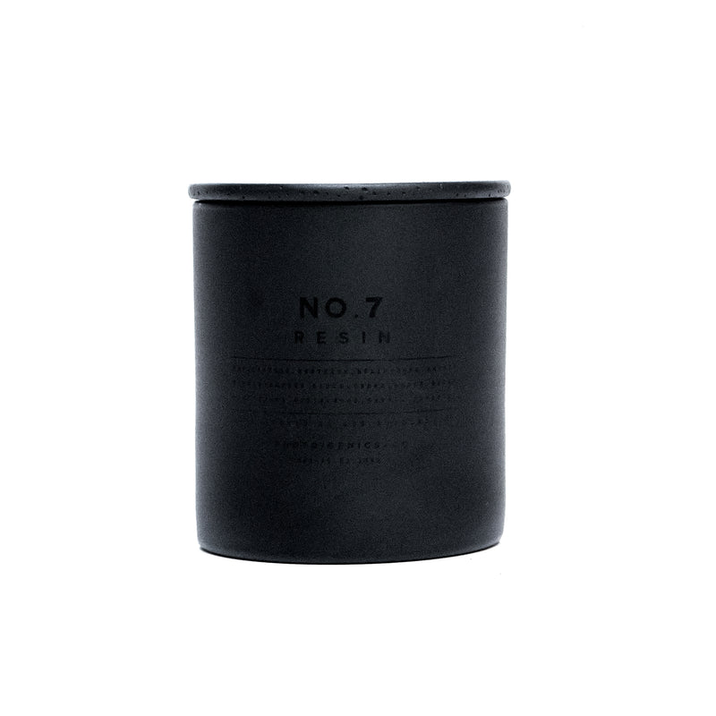 No.7 Resin Glass Candle
