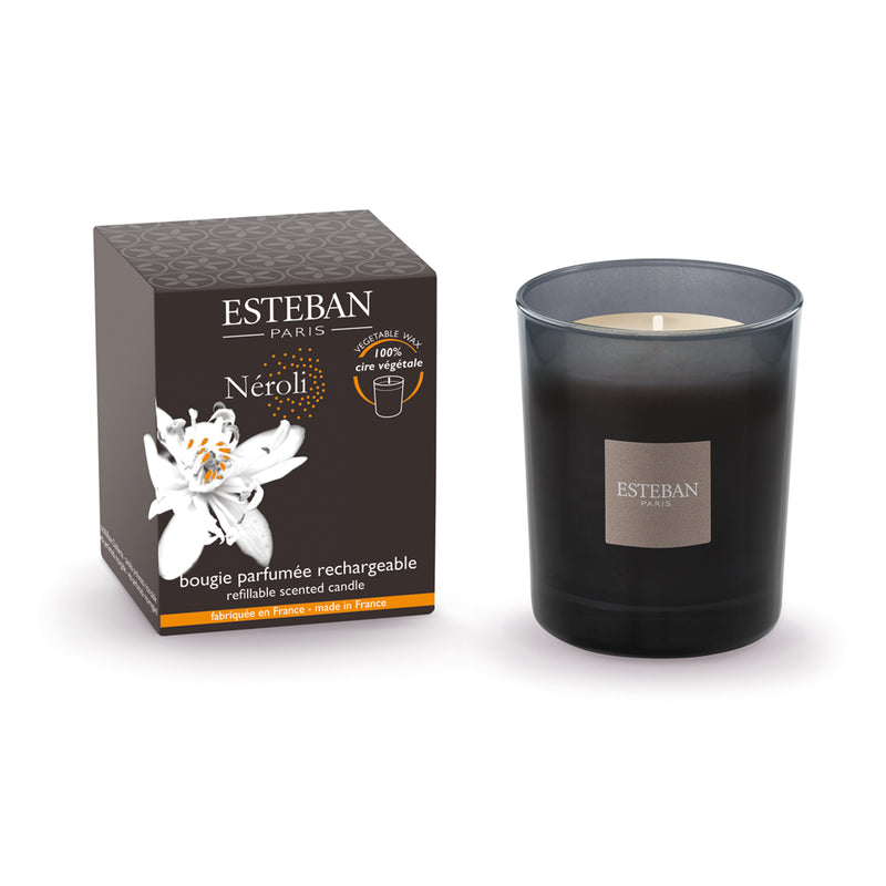 Neroli Refillable scented Initial candle