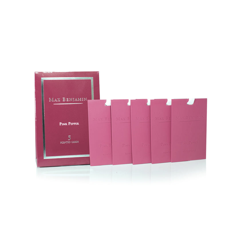 Pink Pepper Scented Card 5 Pack