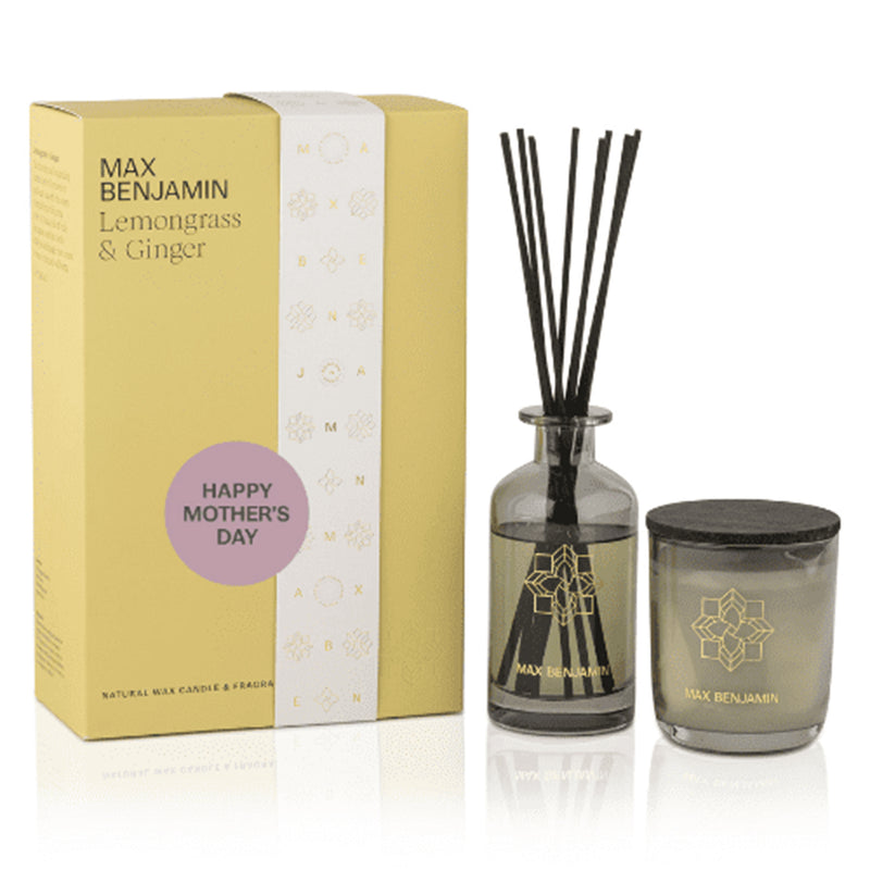 Lemongrass & Ginger Candle & Diffuser Gift Set