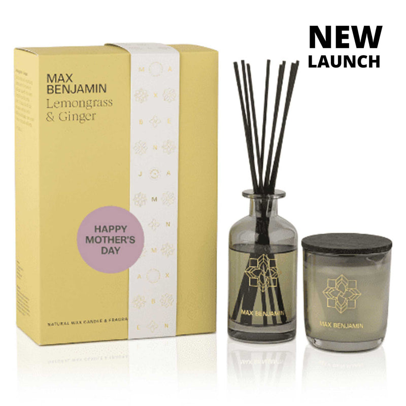 Lemongrass & Ginger Candle & Diffuser Gift Set